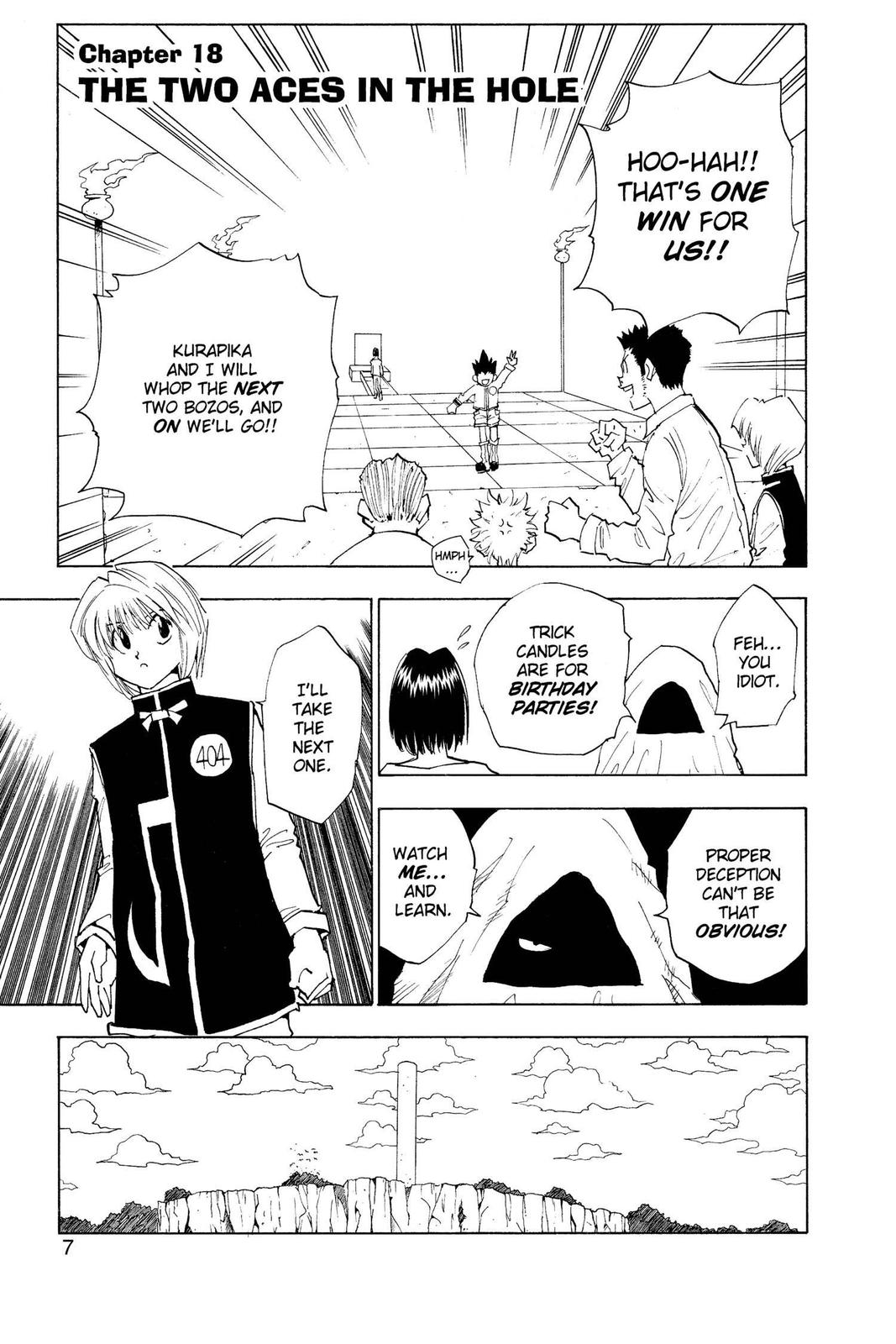 Hunter x Hunter Chap 18 - Next Chap 19