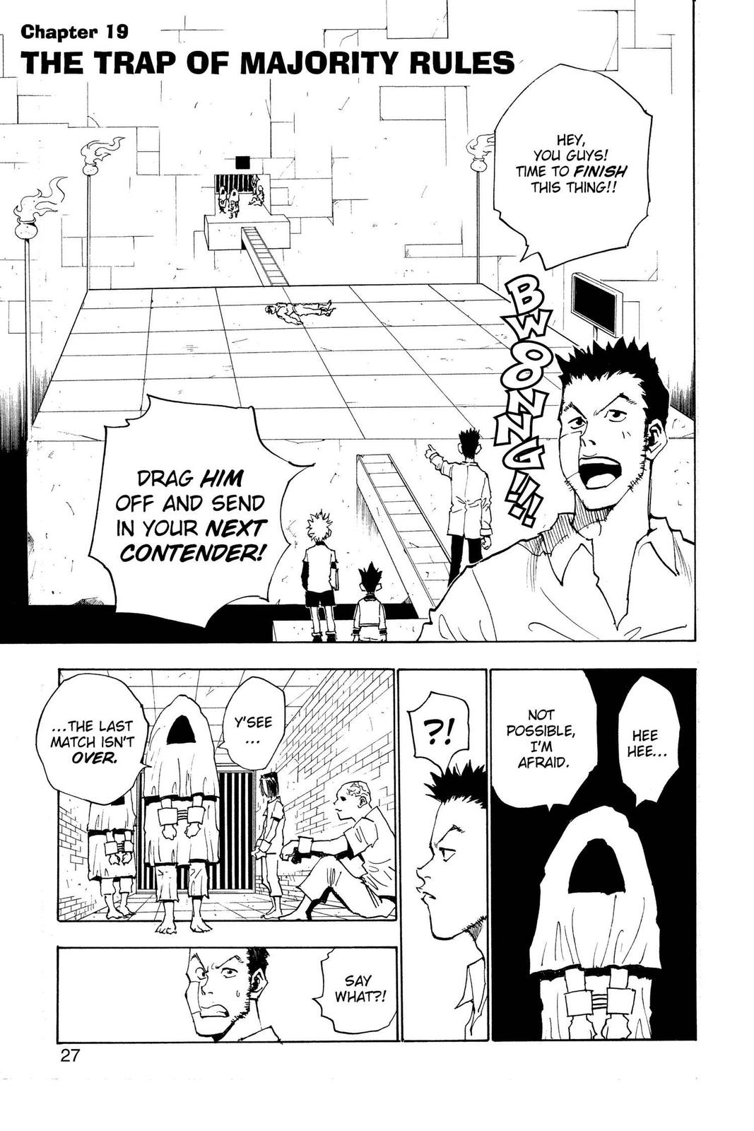 Hunter x Hunter Chap 19 - Next Chap 20