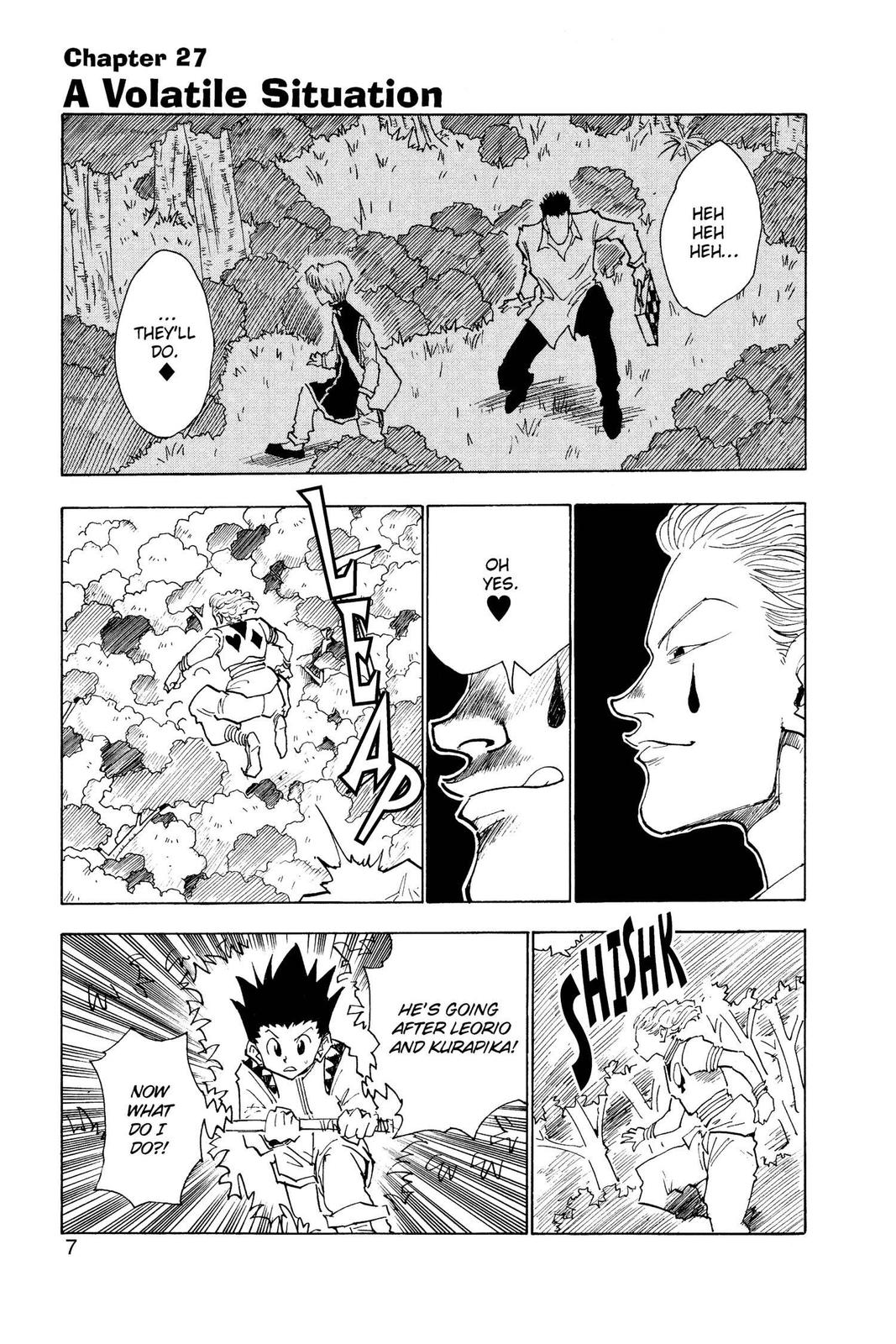 Hunter x Hunter Chap 27 - Next Chap 28