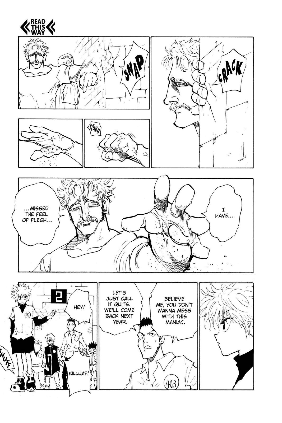 Hunter x Hunter Chap 21 - Next Chap 22