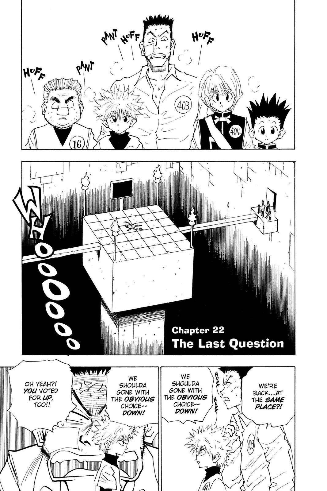 Hunter x Hunter Chap 22 - Next Chap 23