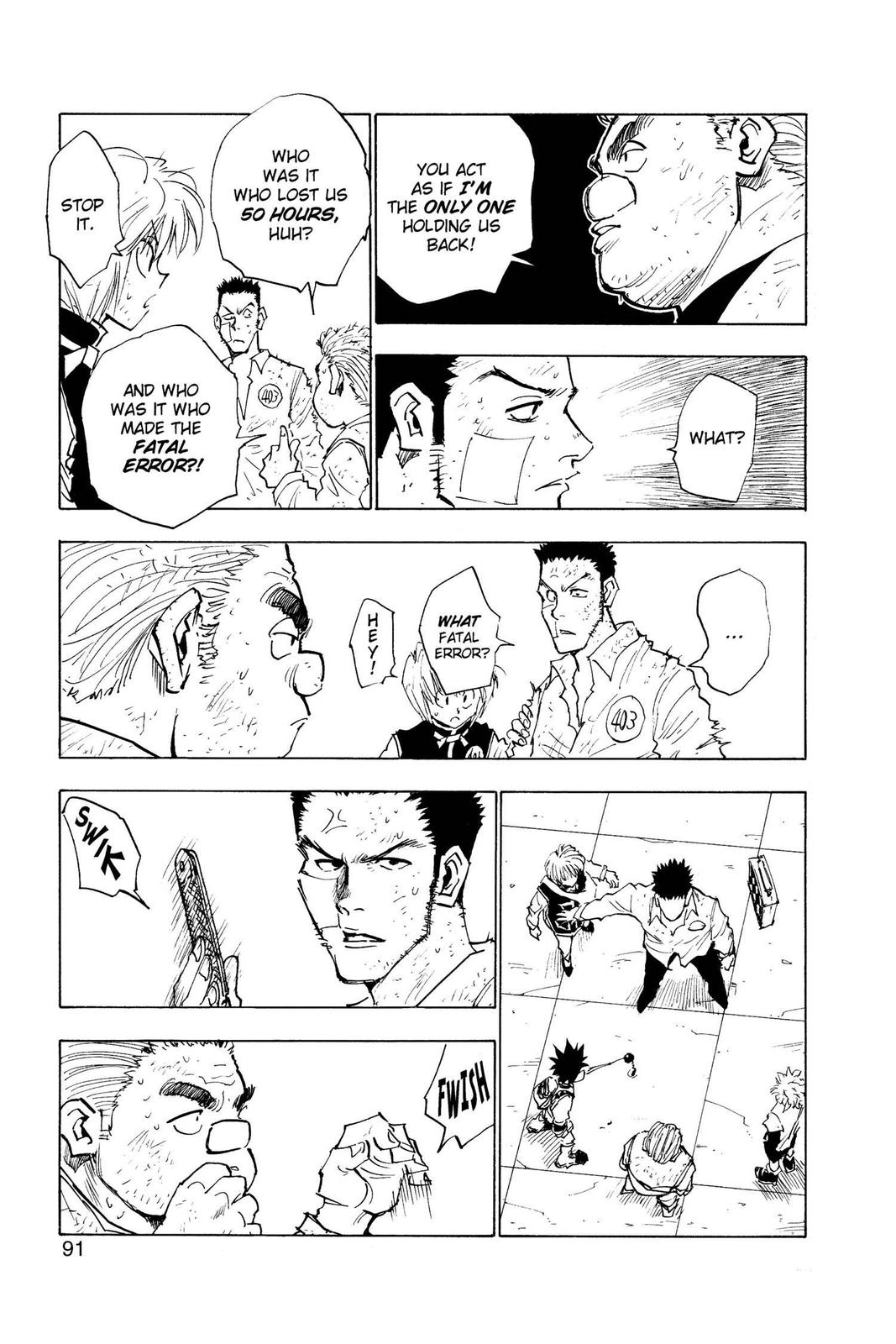 Hunter x Hunter Chap 22 - Next Chap 23