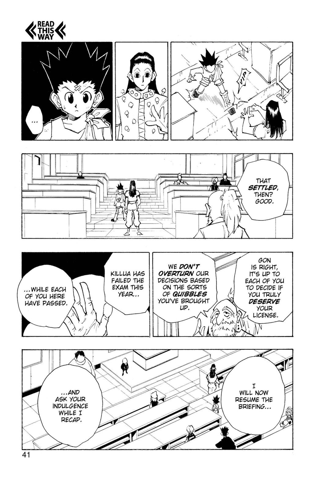 Hunter x Hunter Chap 37 - Next Chap 38
