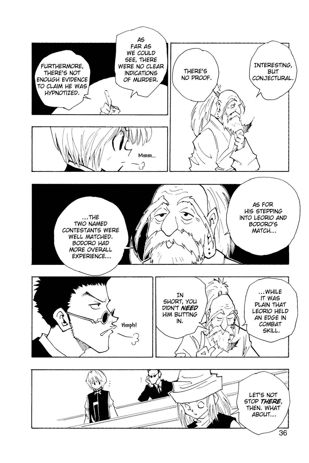 Hunter x Hunter Chap 37 - Next Chap 38