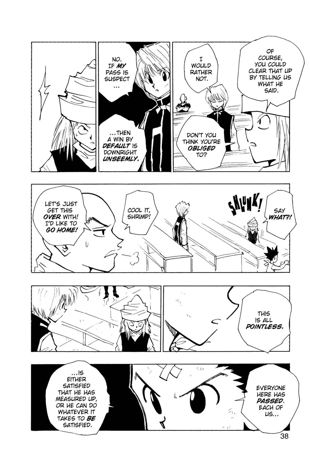 Hunter x Hunter Chap 37 - Next Chap 38