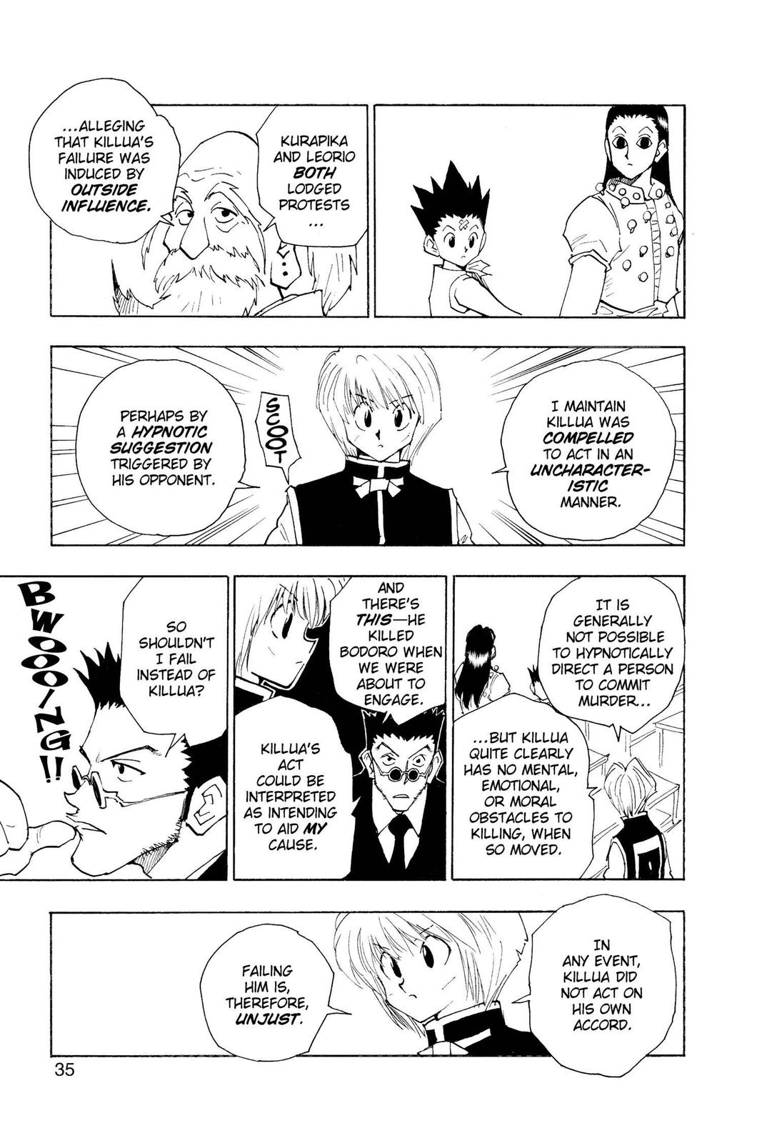 Hunter x Hunter Chap 37 - Next Chap 38