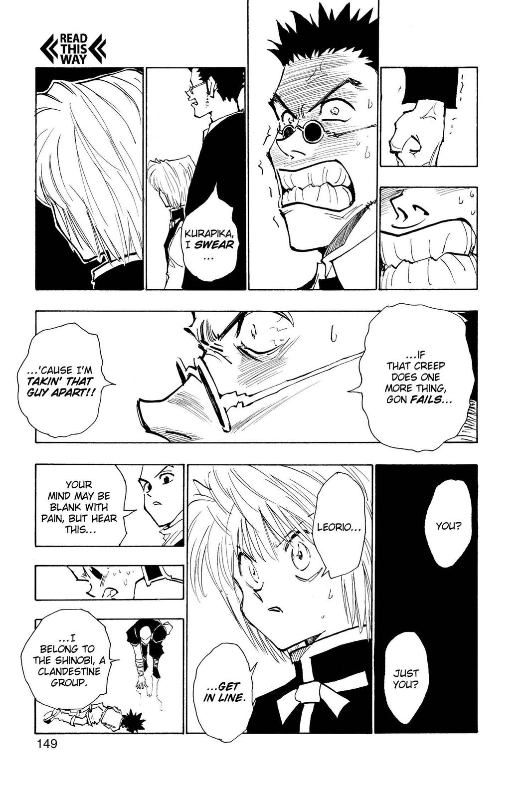 Hunter x Hunter Chap 34 - Next Chap 35