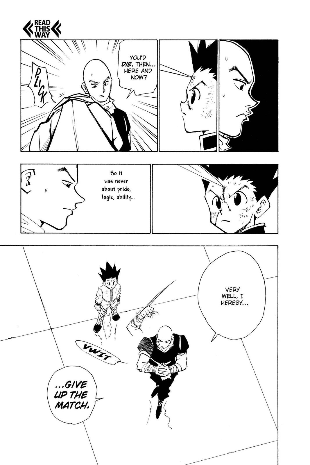 Hunter x Hunter Chap 34 - Next Chap 35