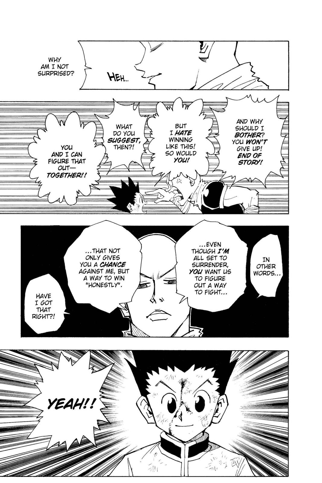 Hunter x Hunter Chap 34 - Next Chap 35