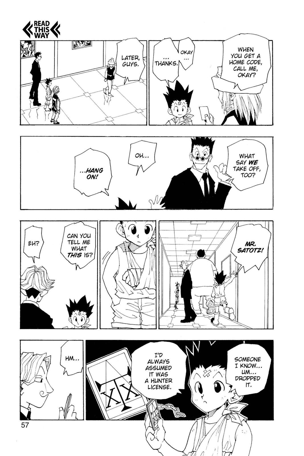 Hunter x Hunter Chap 38 - Next Chap 39