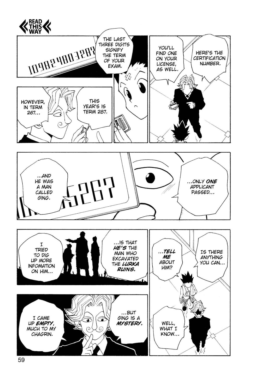Hunter x Hunter Chap 38 - Next Chap 39