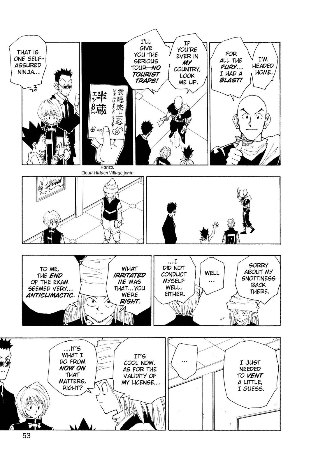 Hunter x Hunter Chap 38 - Next Chap 39