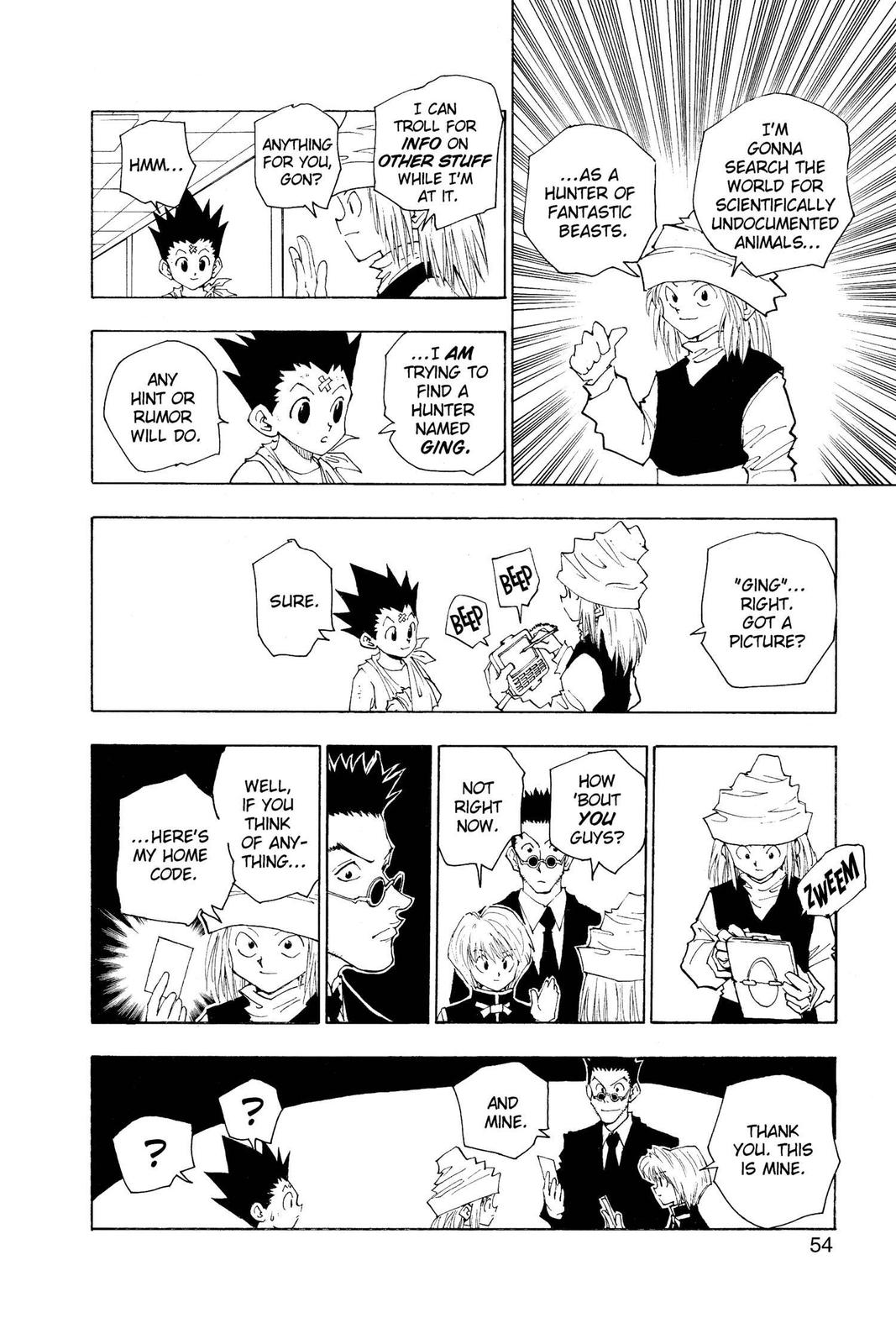 Hunter x Hunter Chap 38 - Next Chap 39
