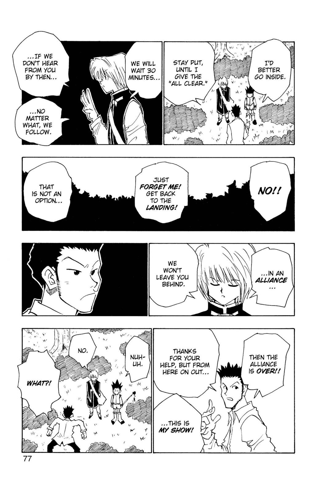 Hunter x Hunter Chap 30 - Next Chap 31