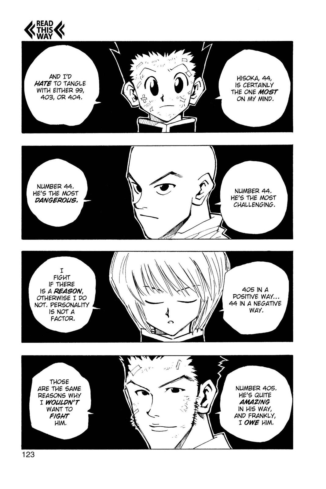 Hunter x Hunter Chap 32 - Next Chap 33