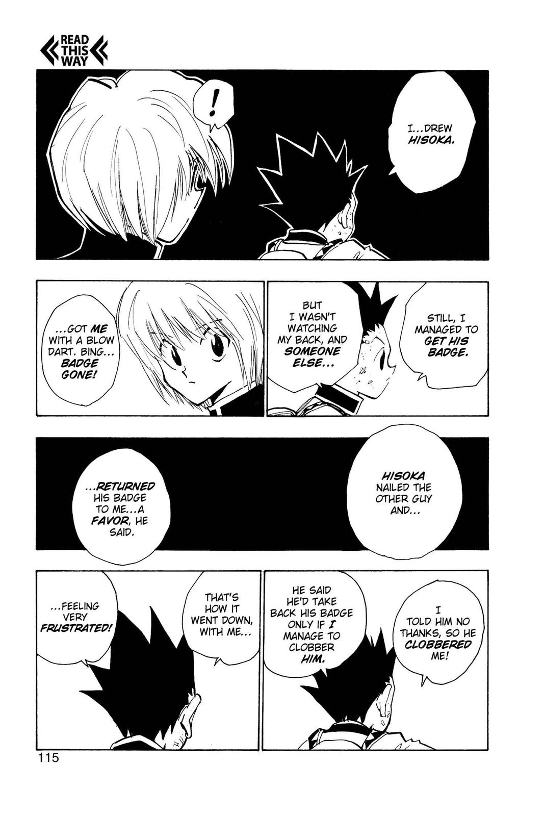 Hunter x Hunter Chap 32 - Next Chap 33