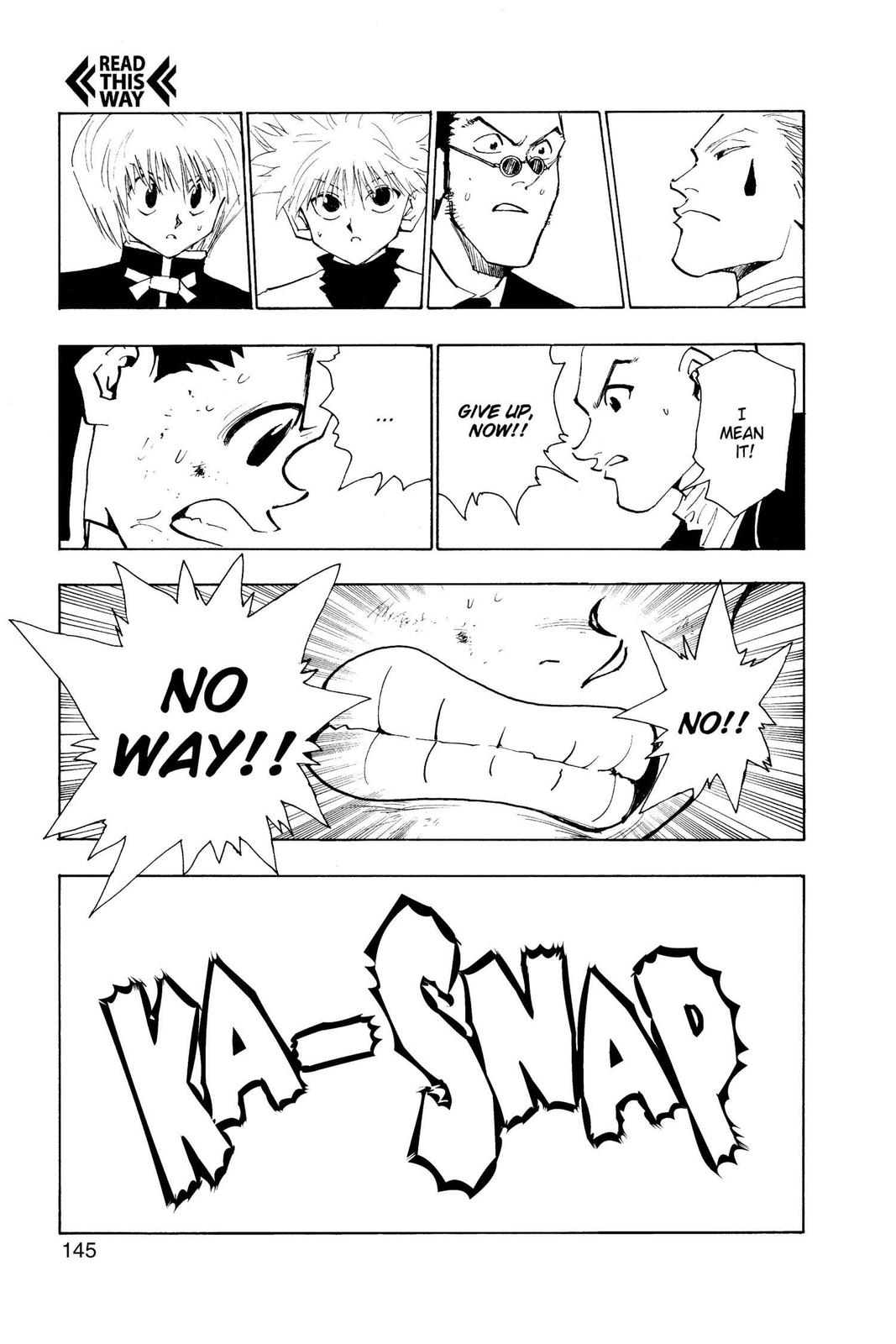 Hunter x Hunter Chap 33 - Next Chap 34