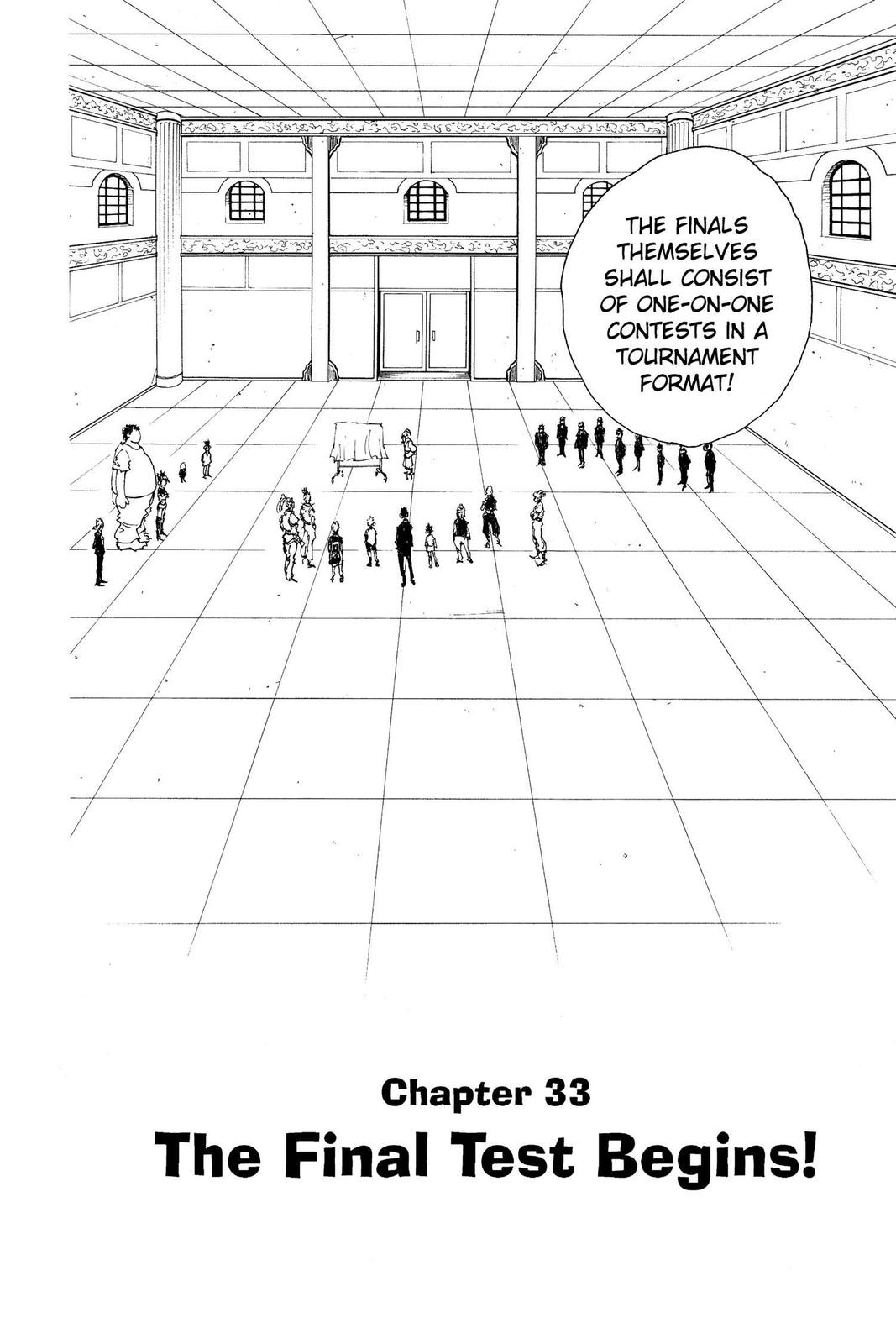 Hunter x Hunter Chap 33 - Next Chap 34