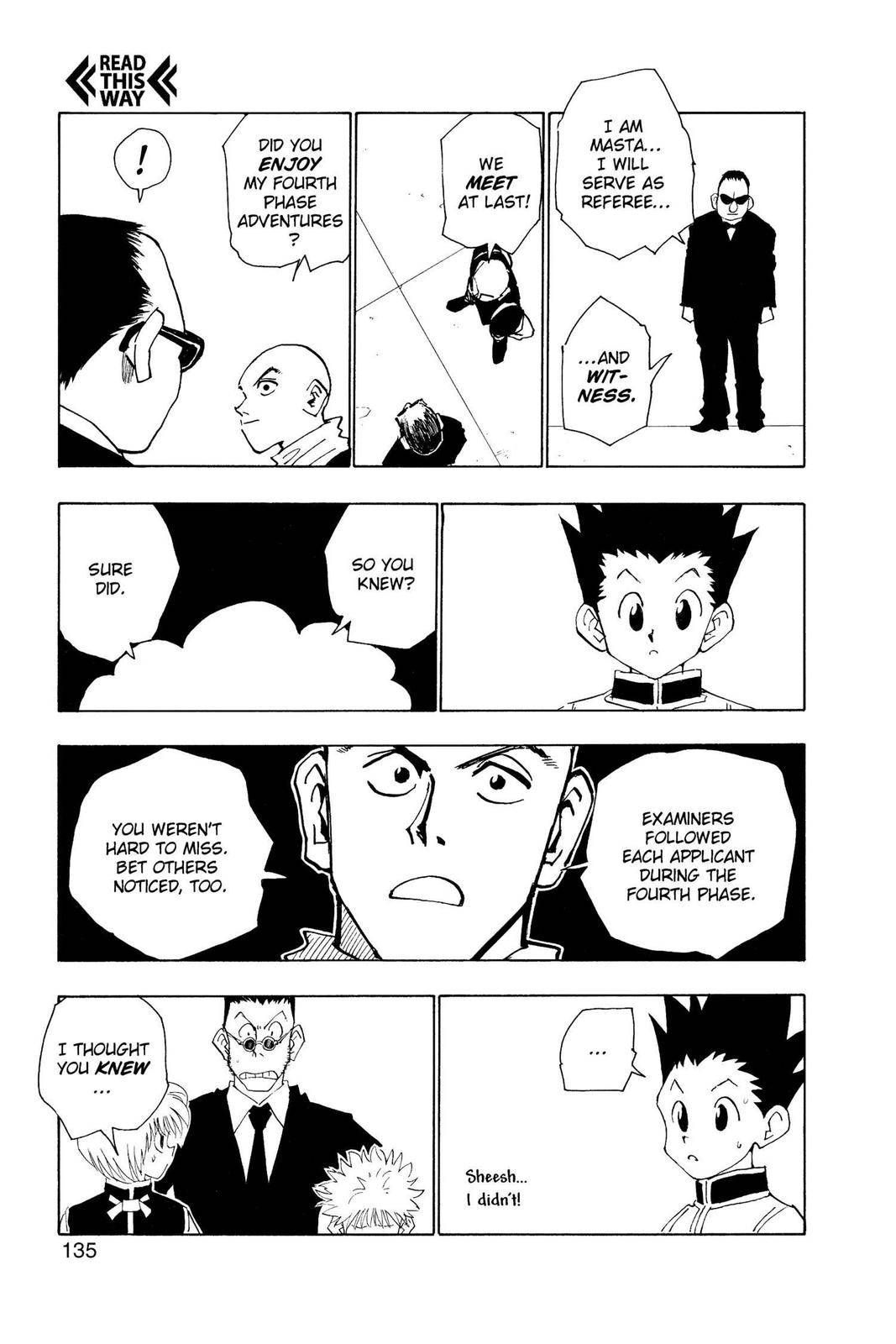 Hunter x Hunter Chap 33 - Next Chap 34