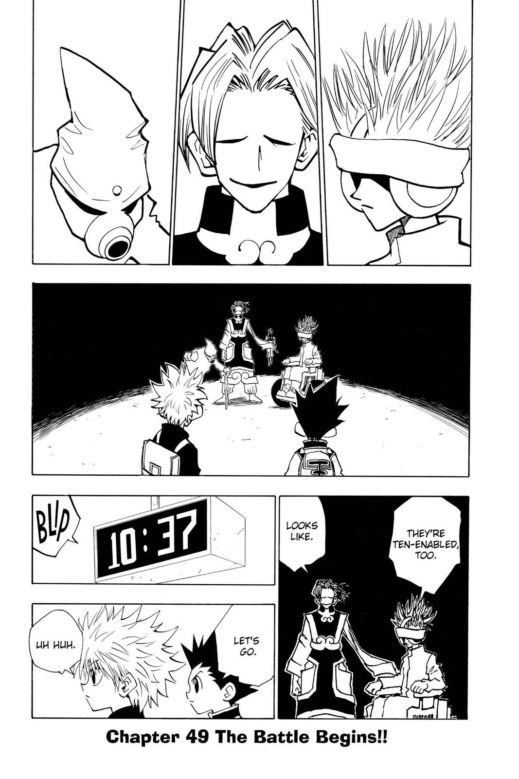 Hunter x Hunter Chap 49 - Next Chap 50