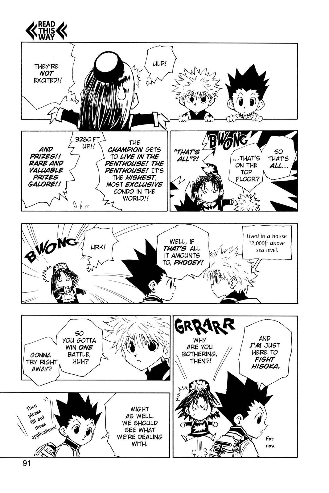 Hunter x Hunter Chap 49 - Next Chap 50