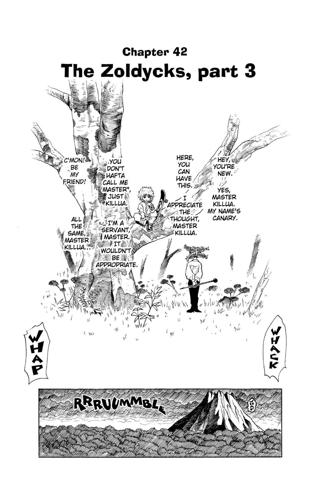 Hunter x Hunter Chap 42 - Next Chap 43