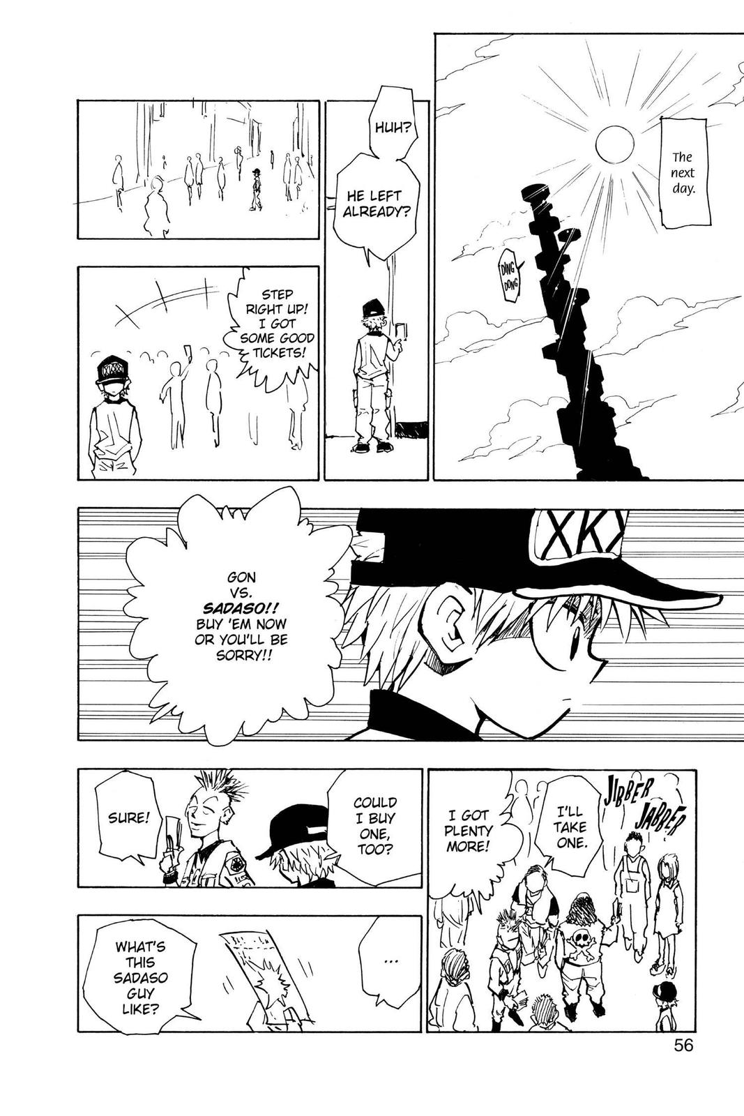 Hunter x Hunter Chap 57 - Next Chap 58