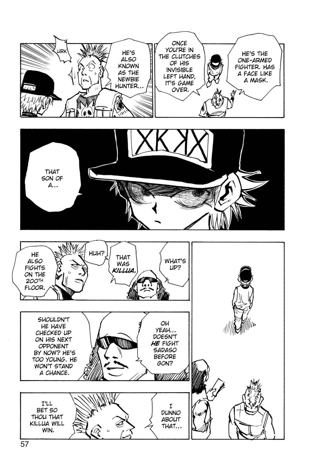 Hunter x Hunter Chap 57 - Next Chap 58