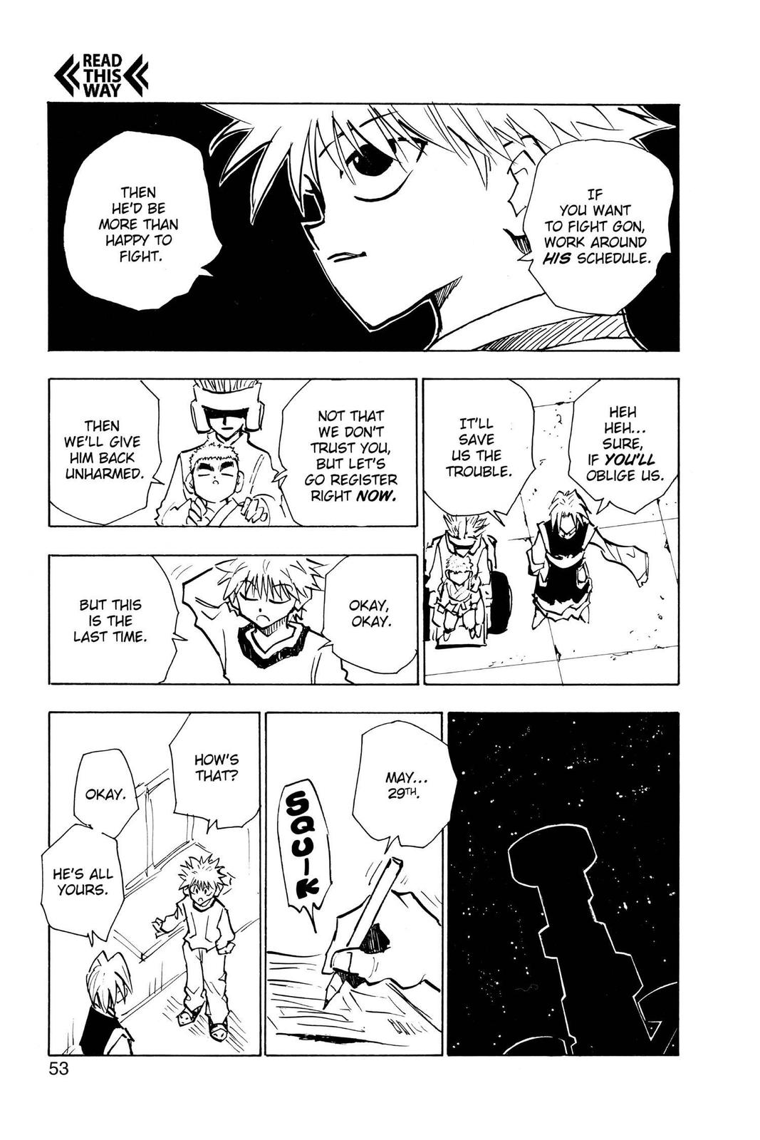 Hunter x Hunter Chap 57 - Next Chap 58