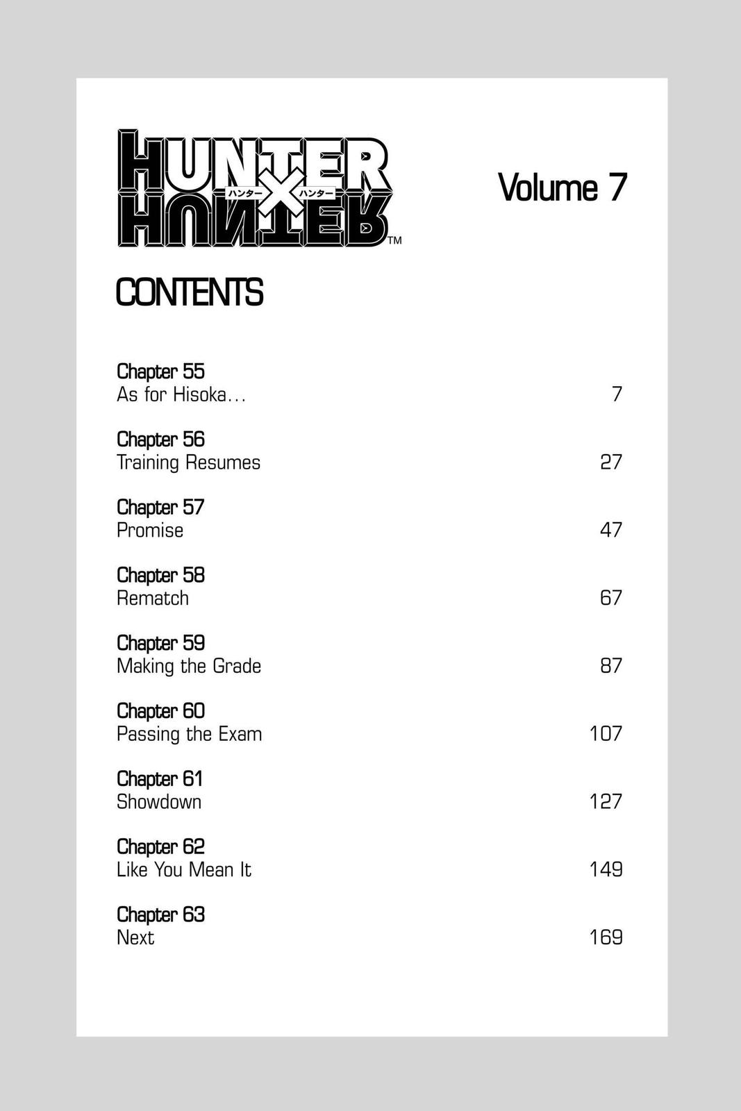 Hunter x Hunter Chap 55 - Next Chap 56