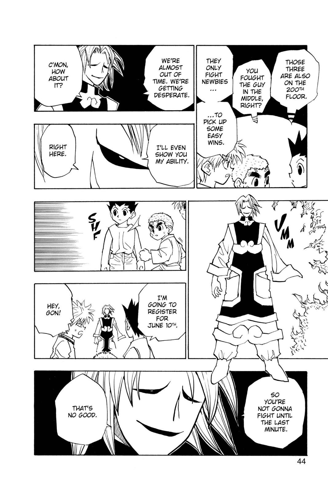 Hunter x Hunter Chap 56 - Next Chap 57