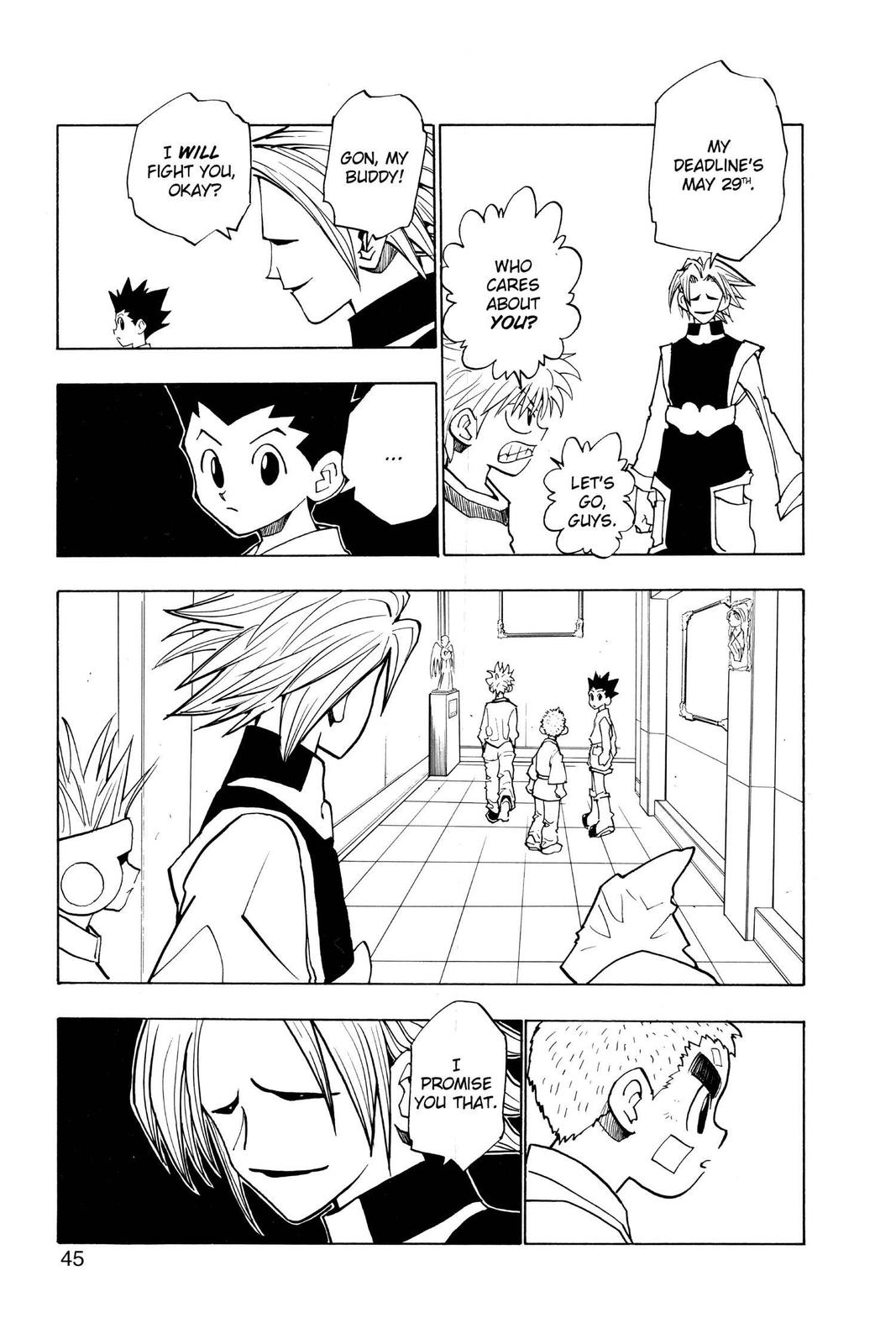 Hunter x Hunter Chap 56 - Next Chap 57
