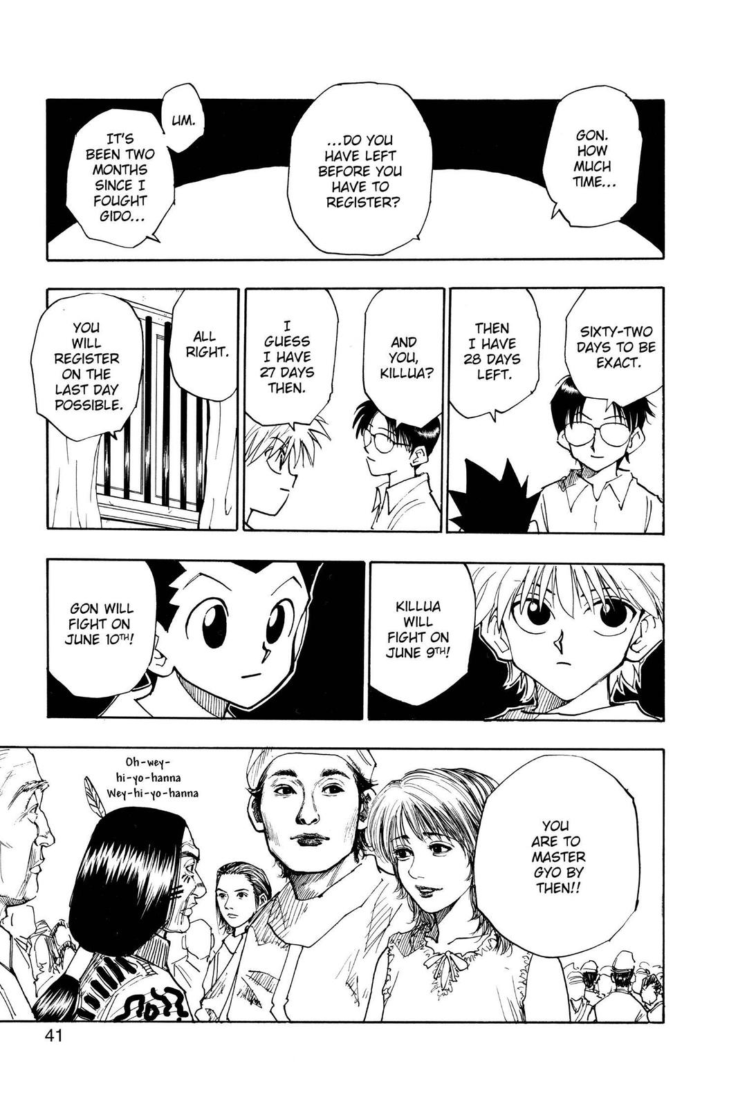 Hunter x Hunter Chap 56 - Next Chap 57