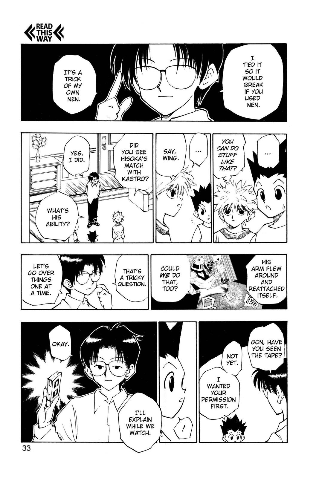 Hunter x Hunter Chap 56 - Next Chap 57