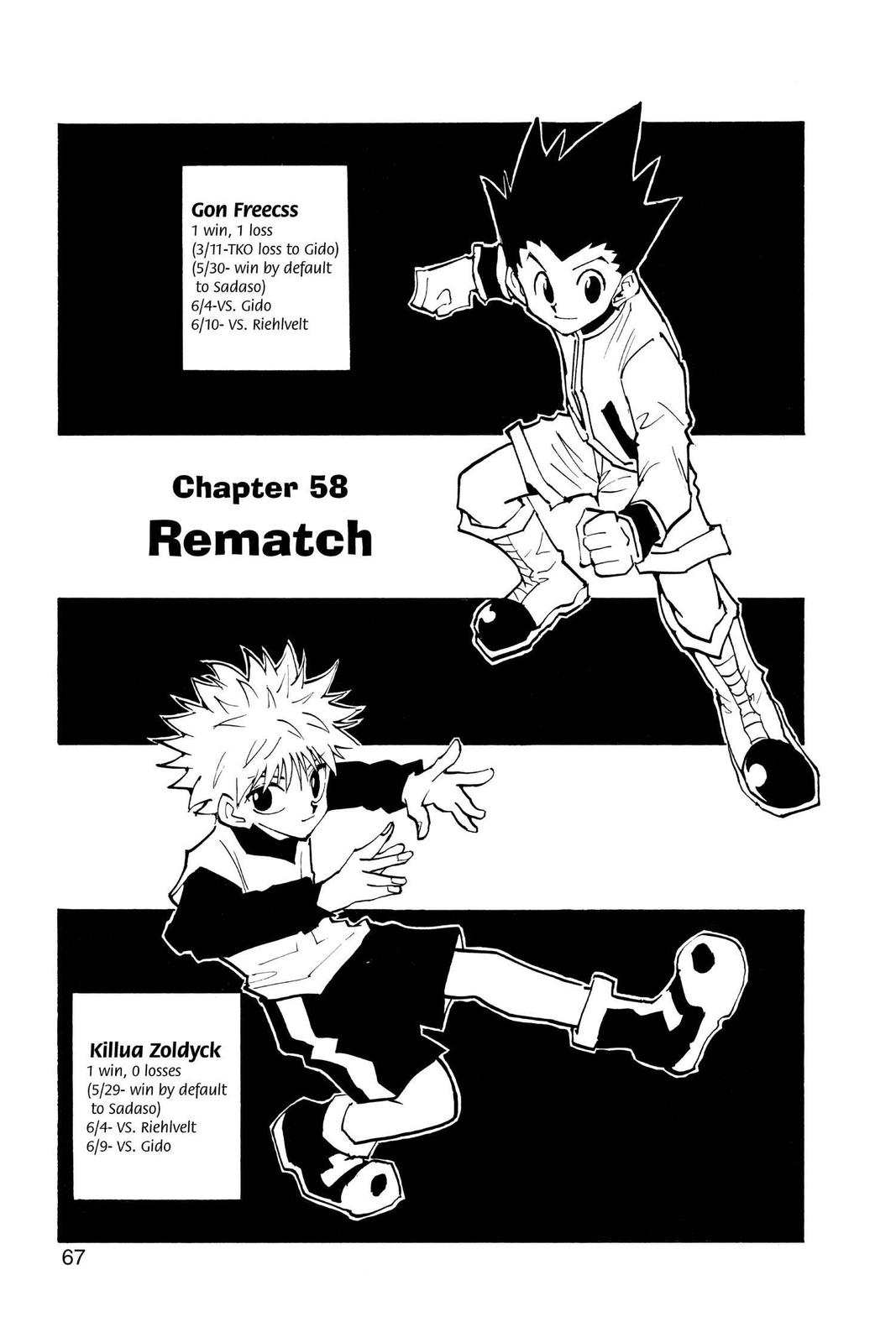Hunter x Hunter Chap 58 - Next Chap 59