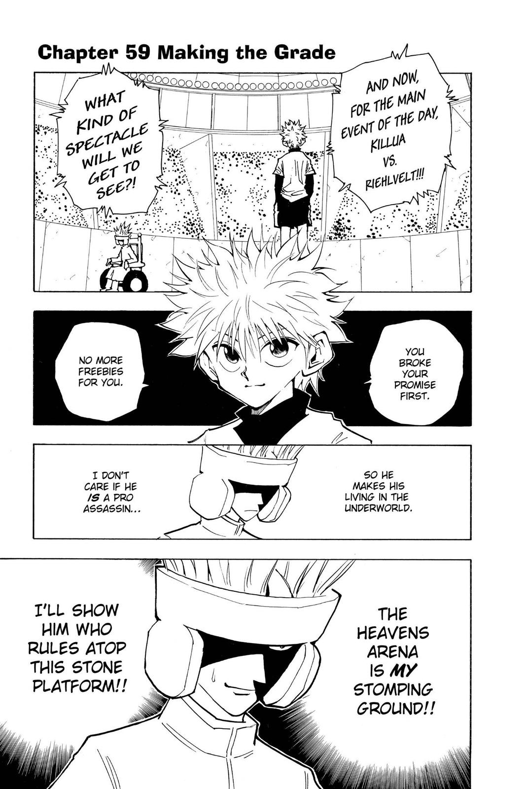 Hunter x Hunter Chap 59 - Next Chap 60