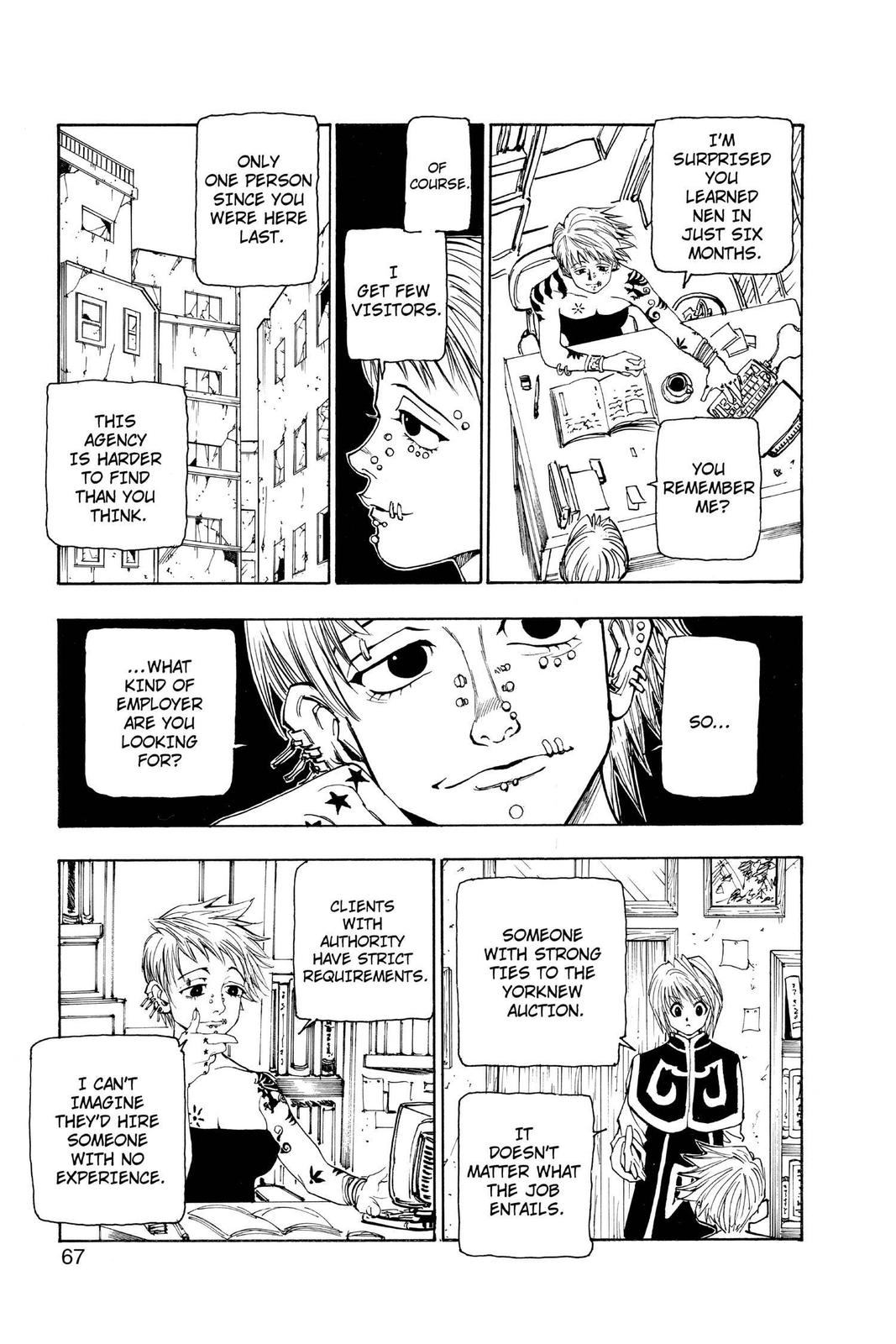 Hunter x Hunter Chap 67 - Next Chap 68