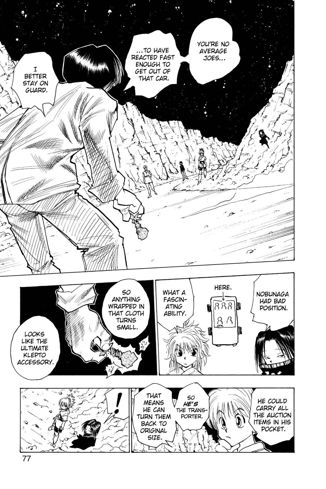 Hunter x Hunter Chap 77 - Next Chap 78