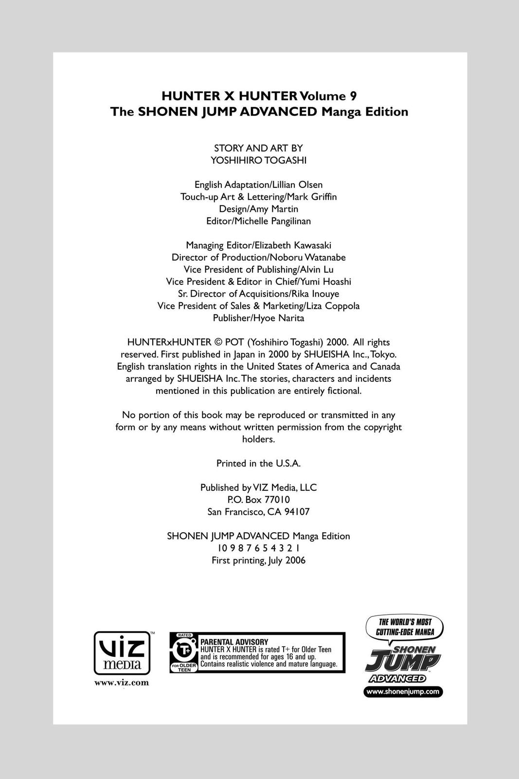 Hunter x Hunter Chap 74 - Next Chap 75