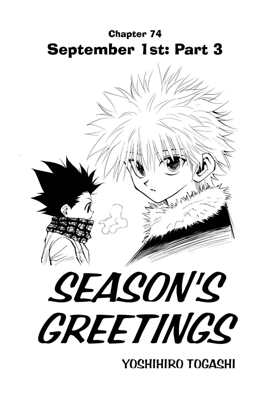 Hunter x Hunter Chap 74 - Next Chap 75
