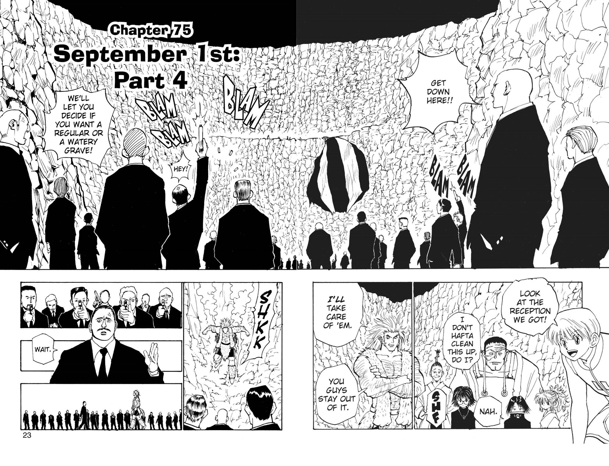 Hunter x Hunter Chap 75 - Next Chap 76