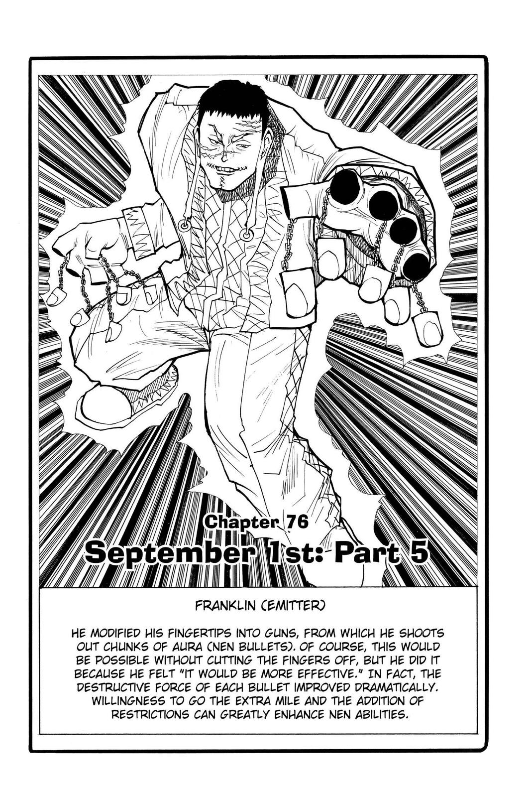 Hunter x Hunter Chap 76 - Next Chap 77