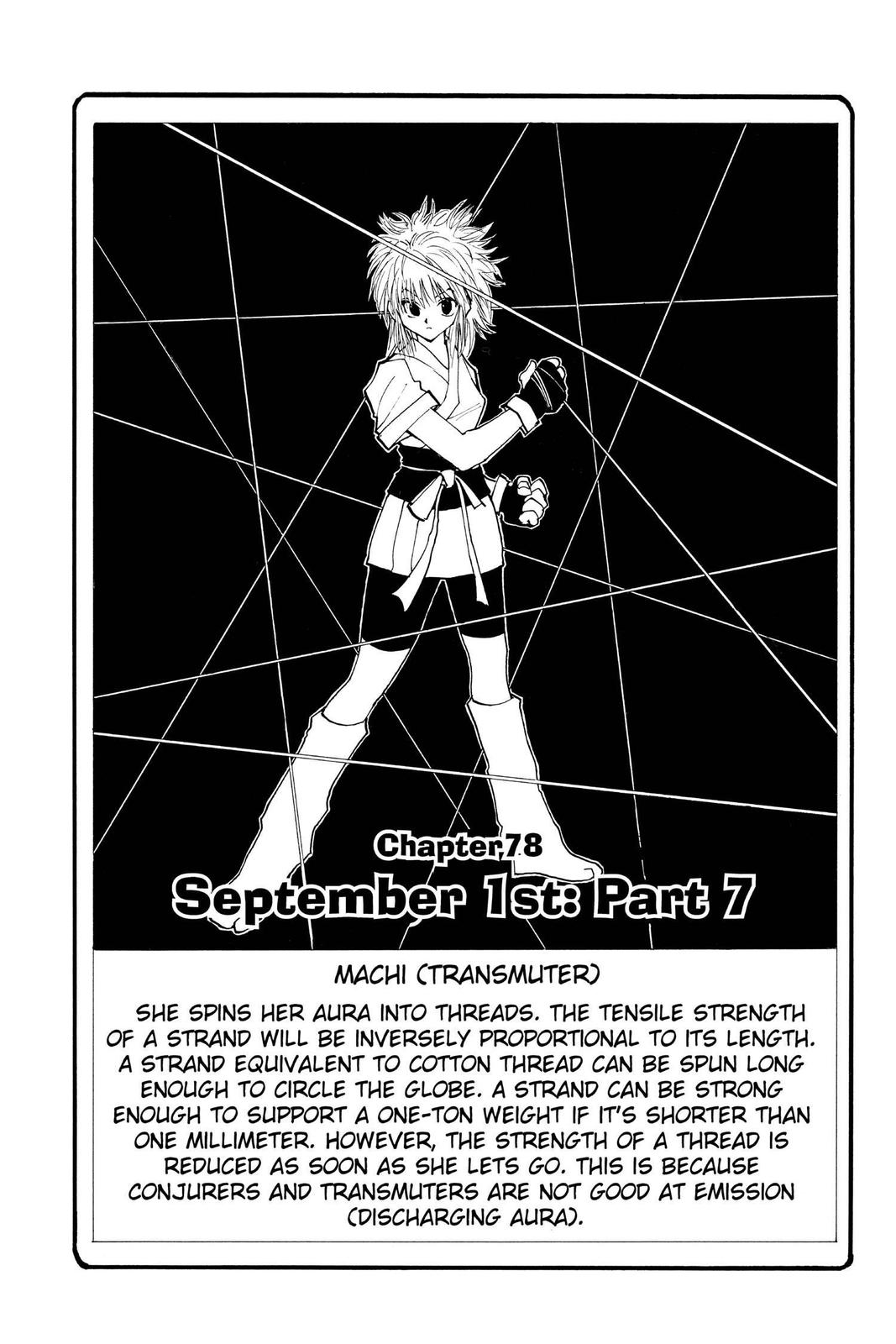 Hunter x Hunter Chap 78 - Next Chap 79