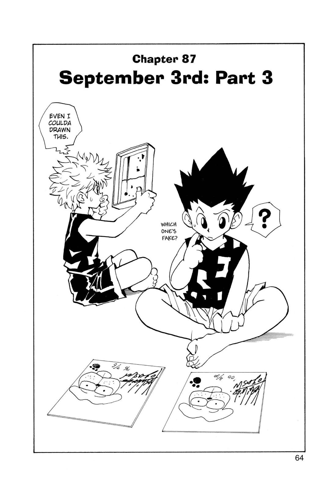 Hunter x Hunter Chap 87 - Next Chap 88