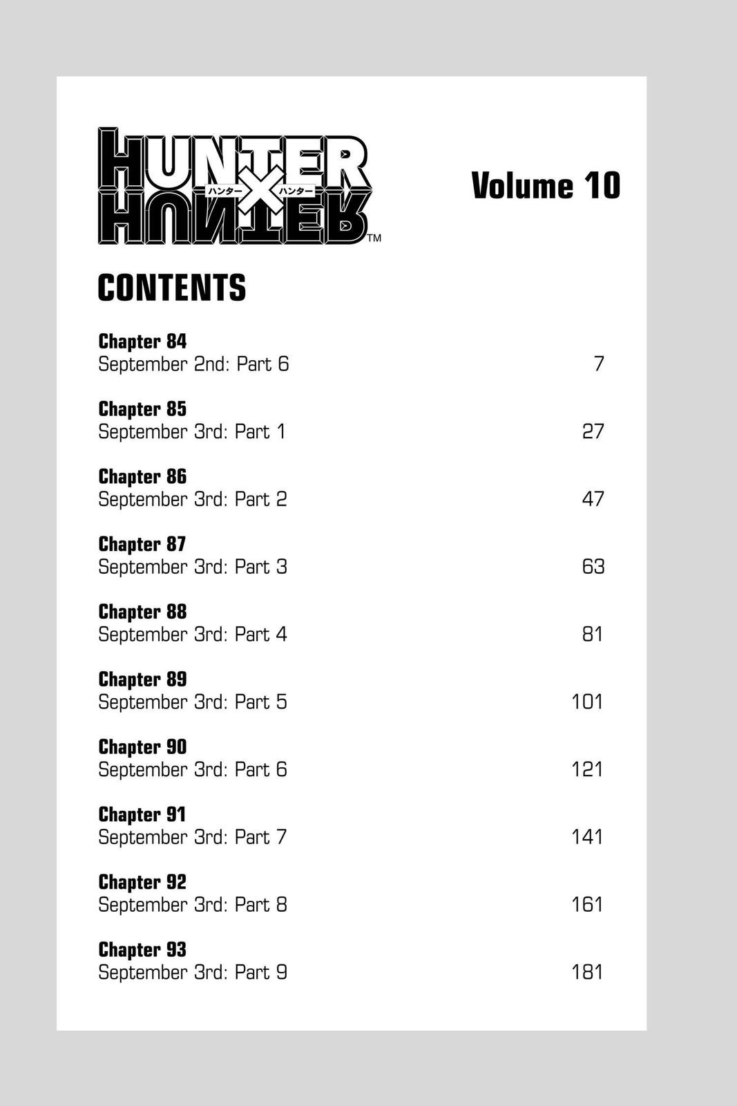 Hunter x Hunter Chap 84 - Next Chap 85