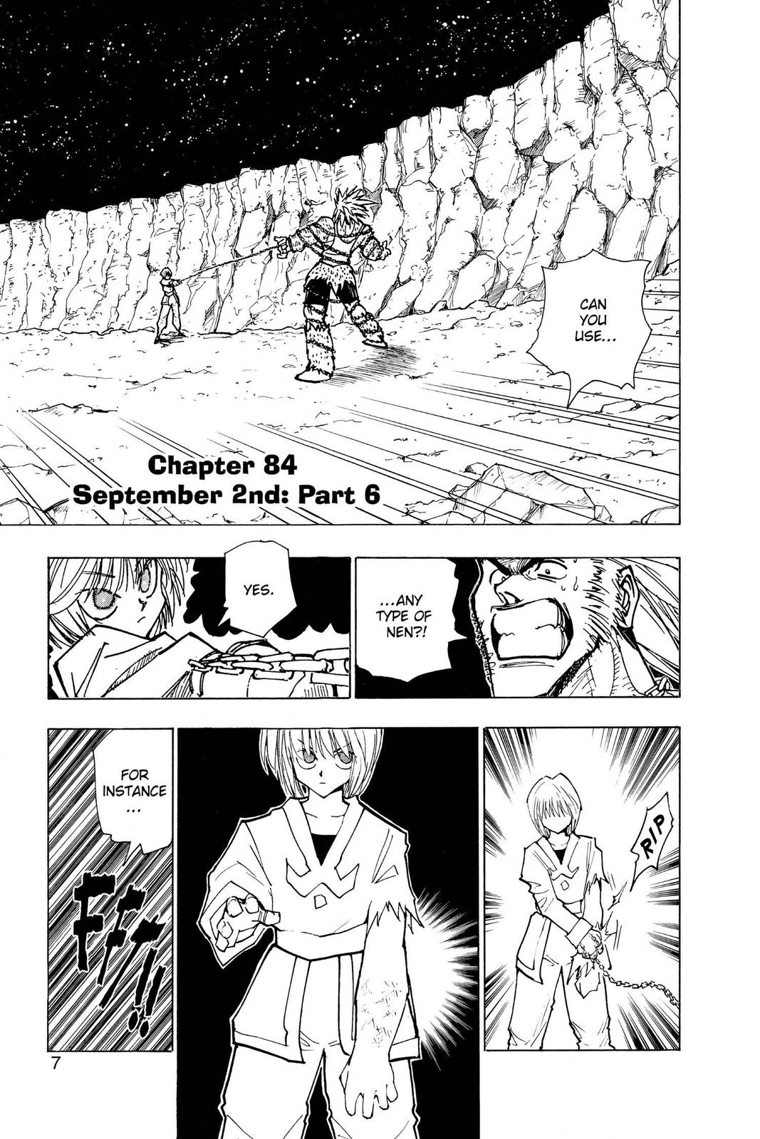 Hunter x Hunter Chap 84 - Next Chap 85