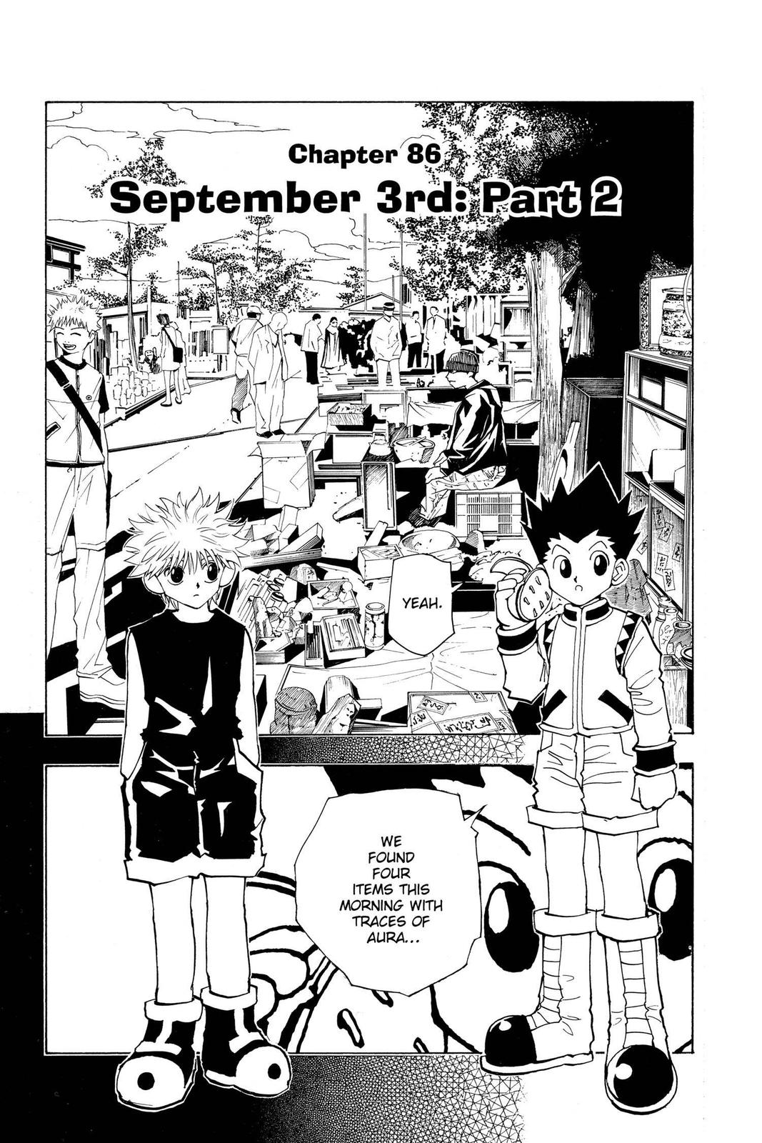 Hunter x Hunter Chap 86 - Next Chap 87