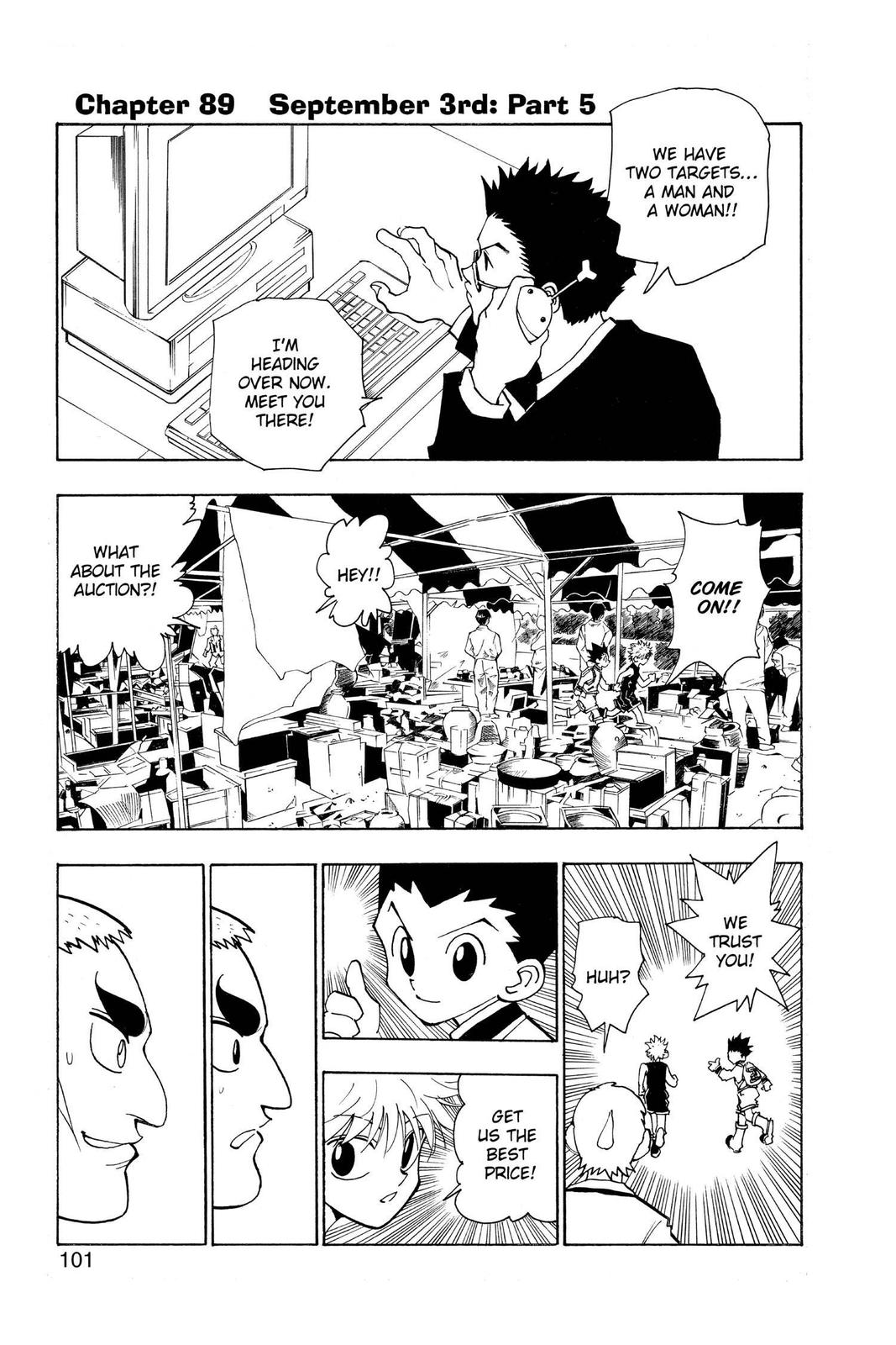 Hunter x Hunter Chap 89 - Next Chap 90