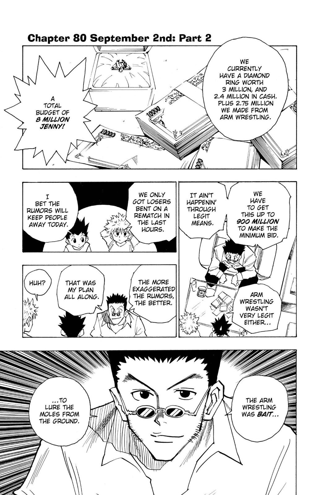 Hunter x Hunter Chap 80 - Next Chap 81