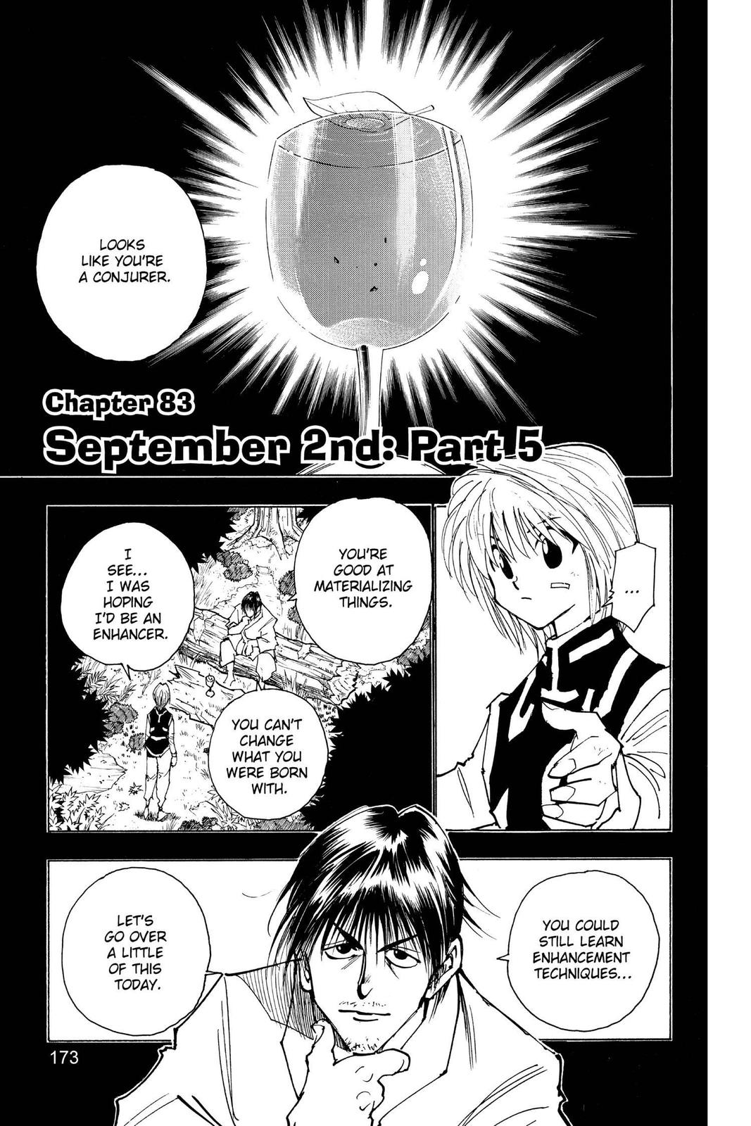 Hunter x Hunter Chap 83 - Next Chap 84
